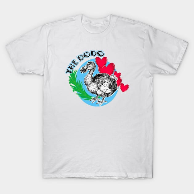 Do-do dodo bird I love T-Shirt by Marccelus